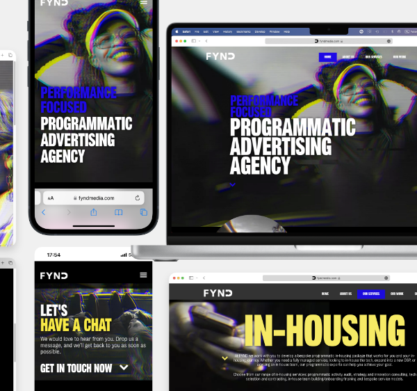FYND website development