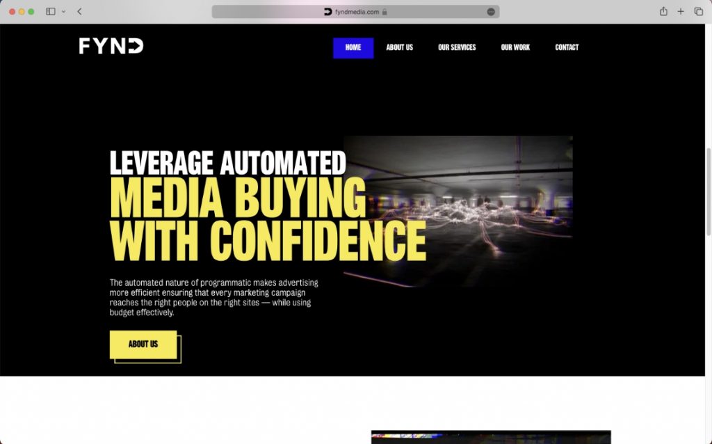 let's have a chat section