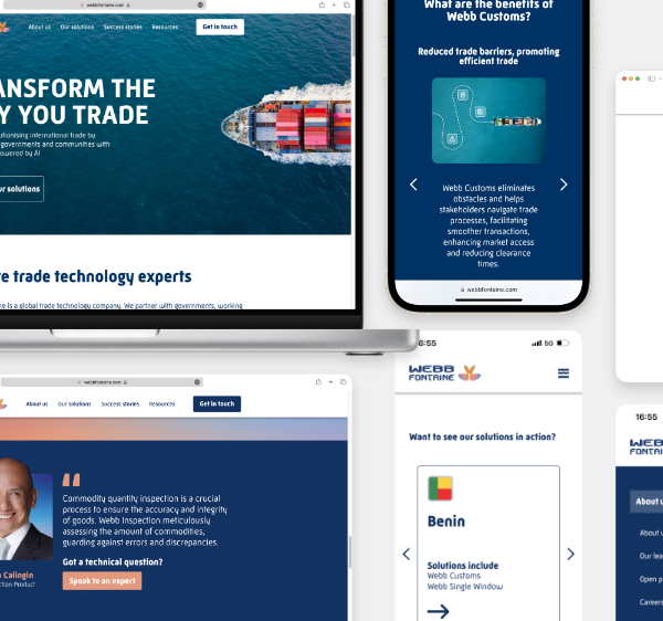 Webb Fontaine website